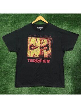 Terrifier The Eyes of Horror Art the Clown T-Shirt Size Extra Large